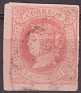 Spain 1864 Queen Isabel II 19 Cuartos Red & Salmon Edifil 64. España 1864 64. Uploaded by susofe